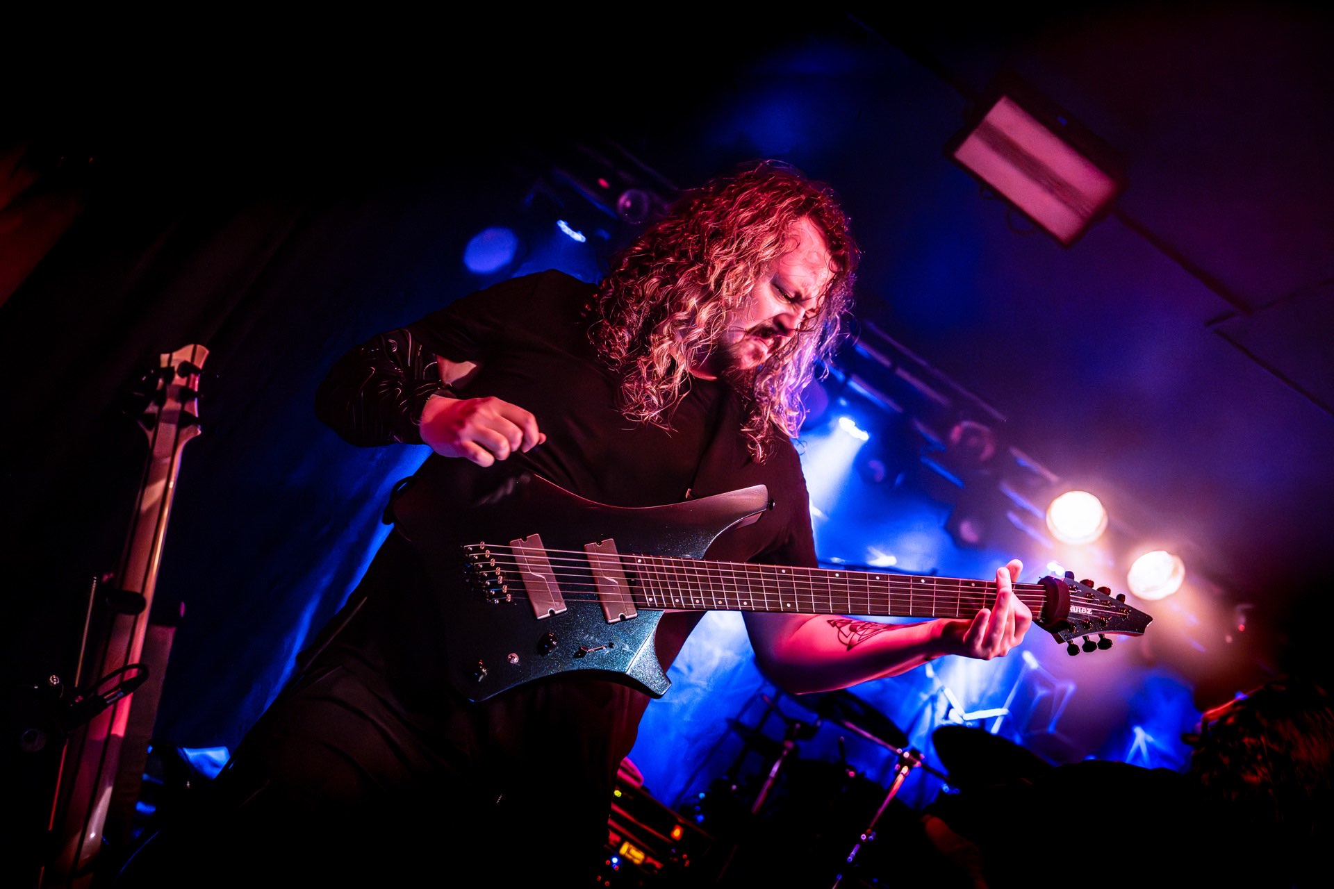 Justin Hombach with guitar